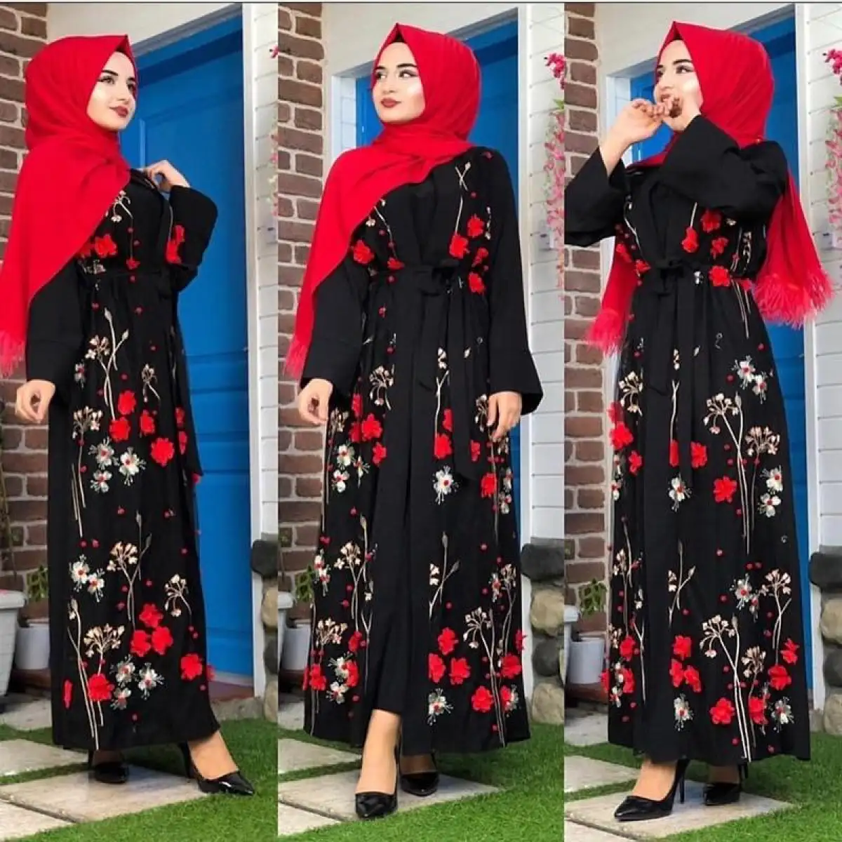 floral abayas