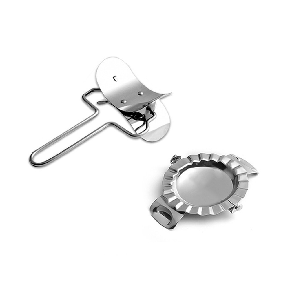 Stainless Steel Eco-Friendly Pastry Tool Dumpling Maker Wraper Dough Cutter Kit.