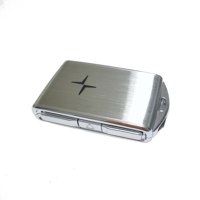 Fashion car key case for volvo s90 s60 xc60 xc40 v60 v90 car key modification shell high quality zinc alloy frame car sincere