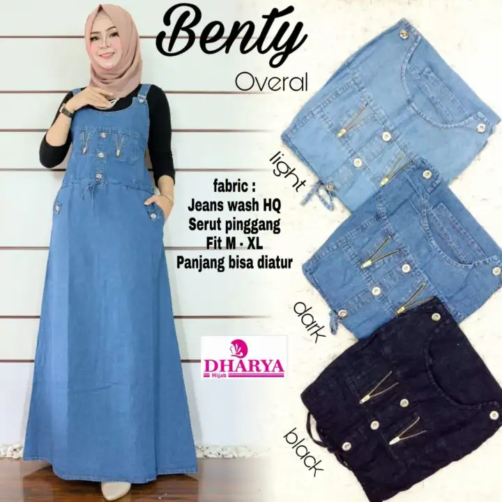 jeans long dress