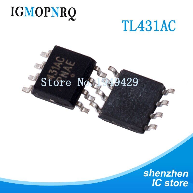 10 Buah TL431ACDR SOP8 TL431AC SOP 431AC SMD TL431 SOP 8 TL431ACDT Baru ...