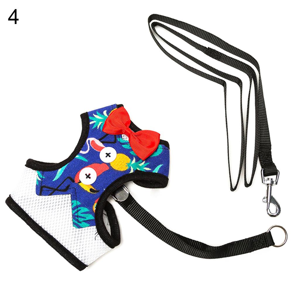 Huanhuang Ang top®Pet dog adjustable bow harness vest lead leash safety seat belt strap