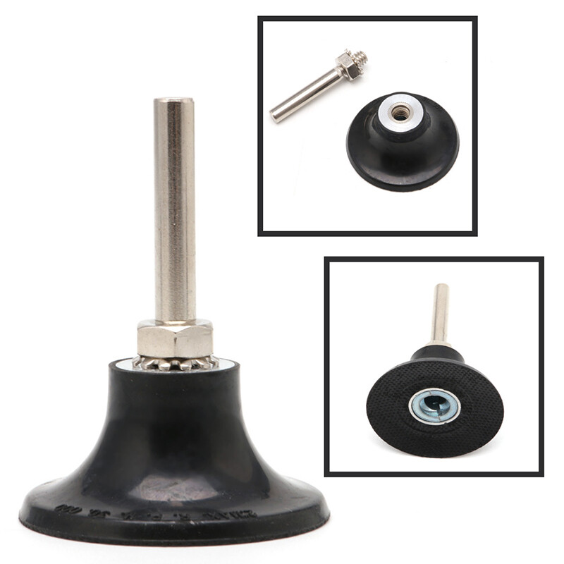 2" Sanding Discs Holder & 1/4'' Shank For Rotary 3M Roloc Discs Pad New