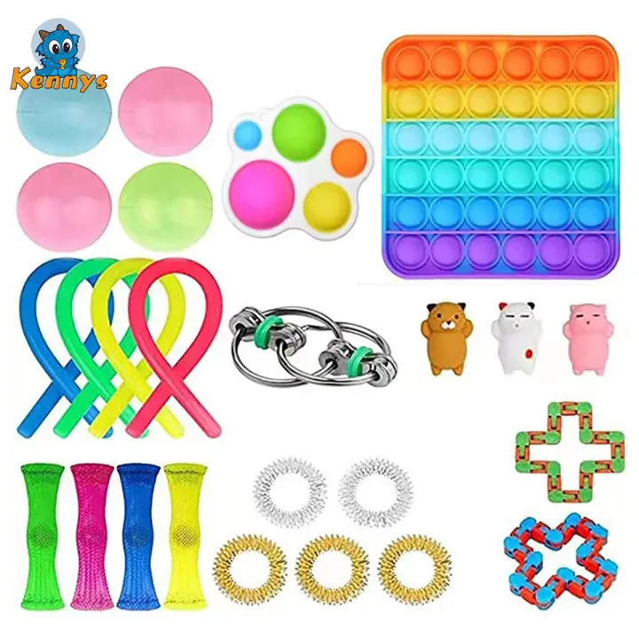 fidget toys pop it pack