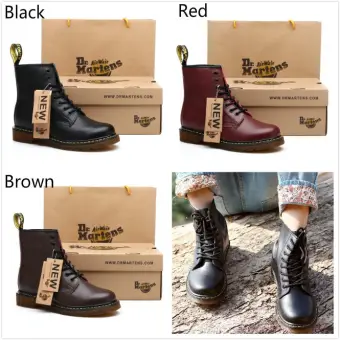 dr martens real leather