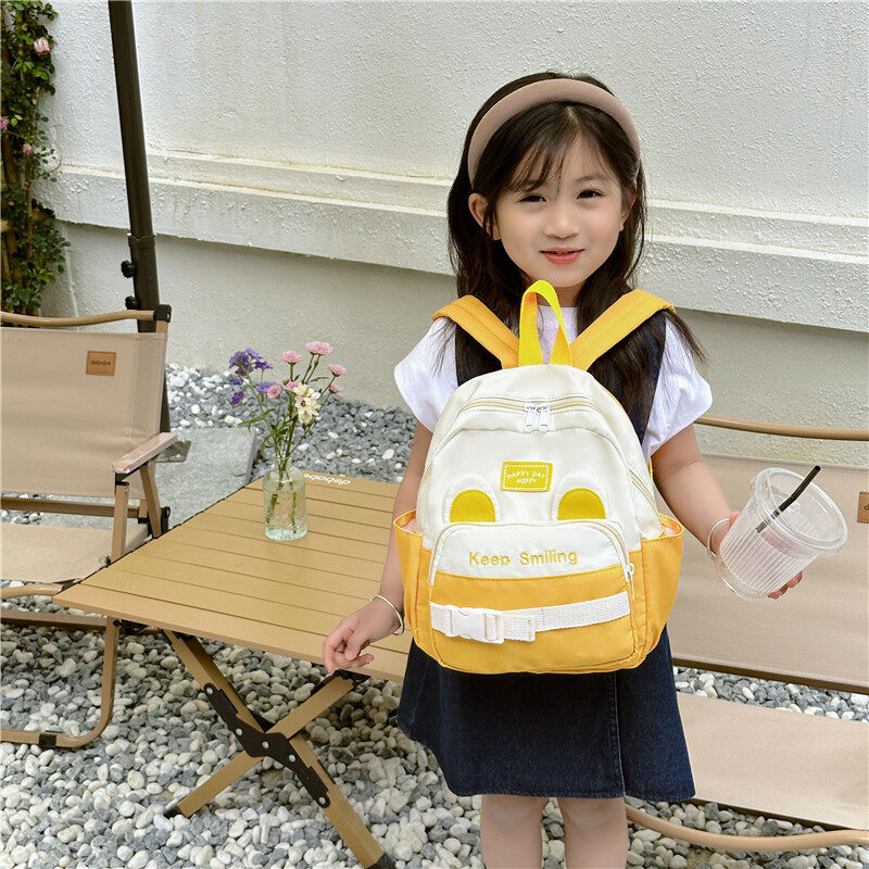 HS Kindergarten school bag children's bag cartoon light backpack