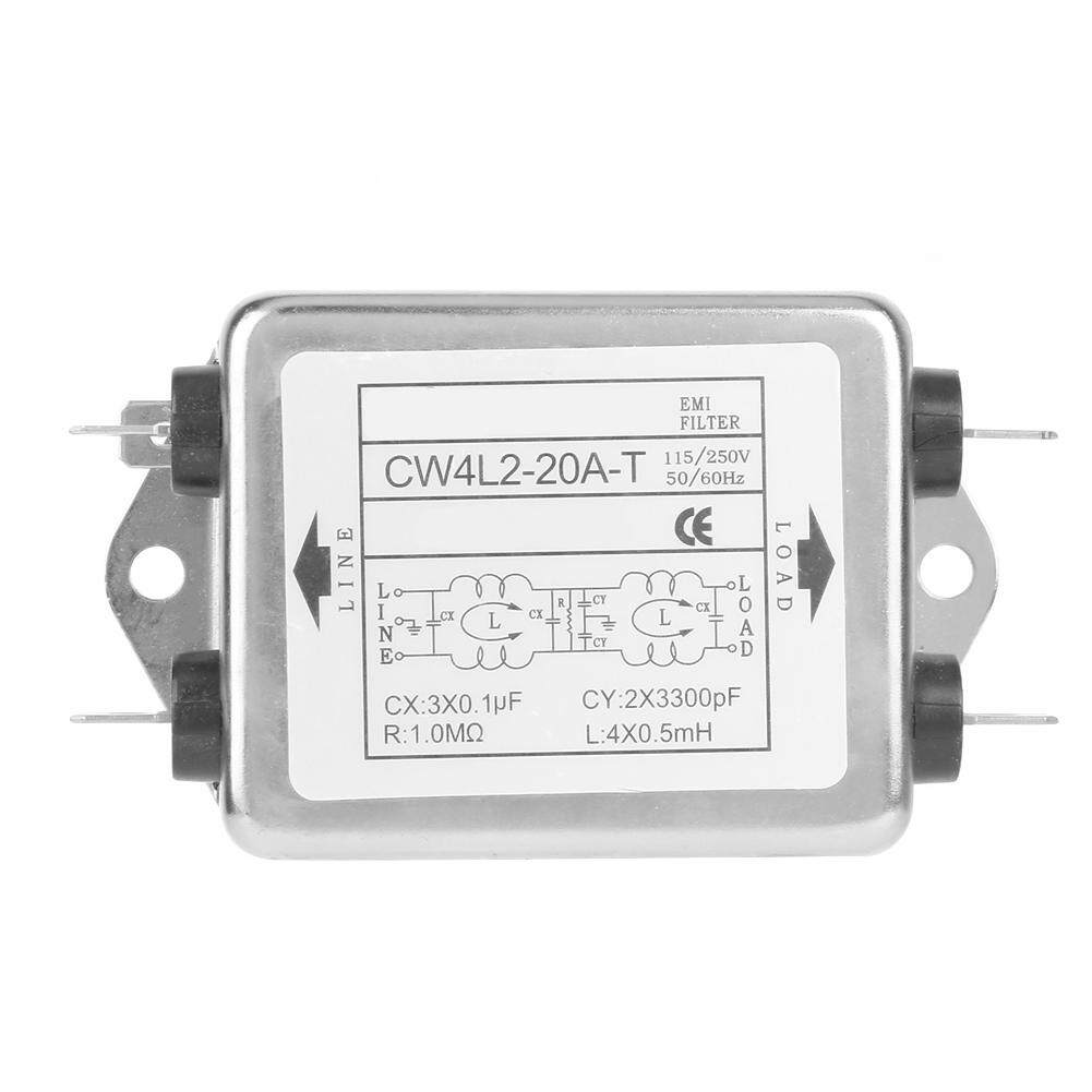 Universal 115V/250V Emi Filter Terminal Power Line Filter Power Wire Filter for Mechanical Equipment
