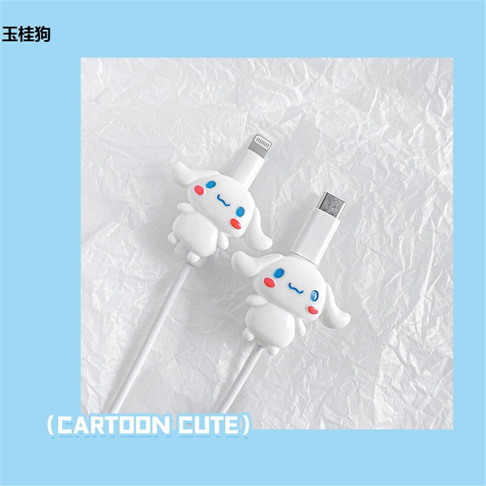 USB Cable Protector Data Line Cord Protector Protective Case Cable Winder Cover For Phone Charging Cable