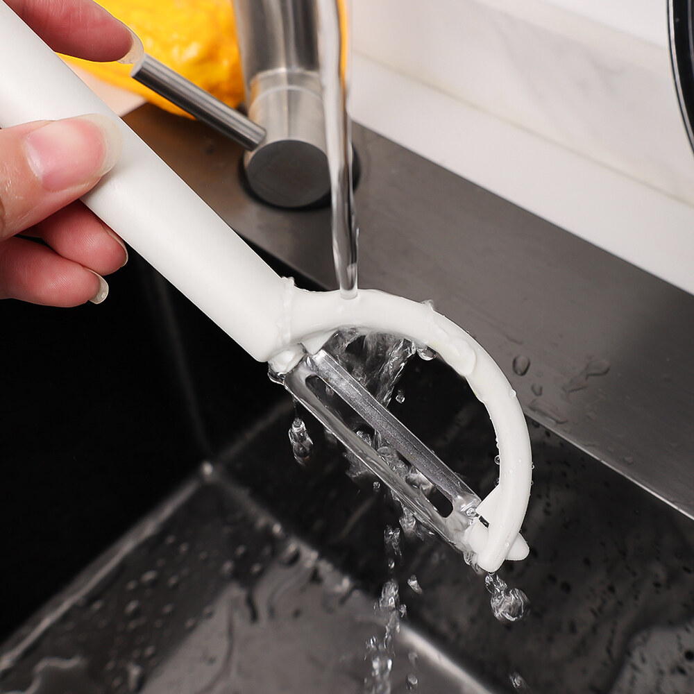 Kitchen Vegetable Peeler Stainless Steel Melon and Fruit Planer Household Multi-functional Fruit and Vegetable Peeler