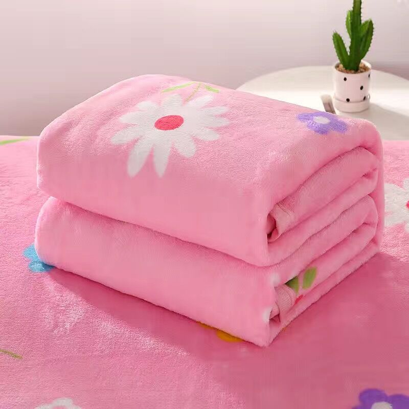 Flannel Chăn Nhung Sofa Văn Phòng Thoải Mái Chăn Nữ Hoàng King Size