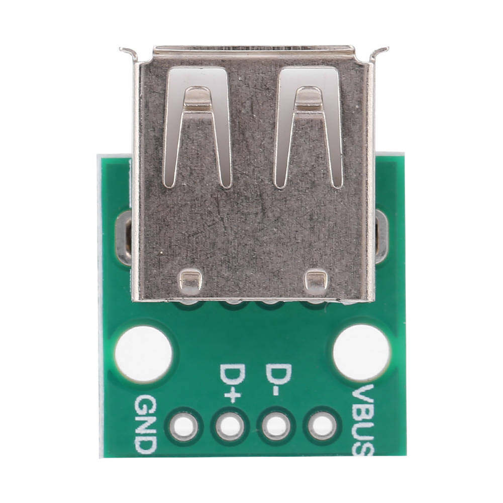 10Pcs USB USB Breakout Board Type A Female Socket Breakout Board 2.54mm Pitch Adapter Connector DIP