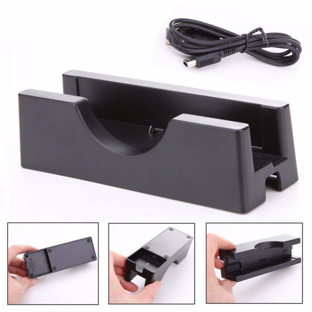 For new 3ds xl/ll/3ds charging stand station dock usb charger universal
