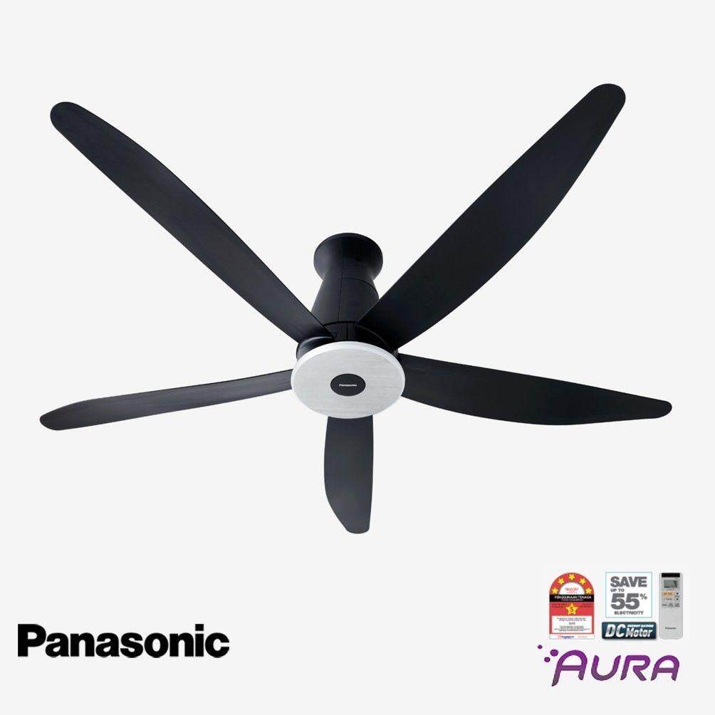 Panasonic Ceiling Fan 5Blade 60'' FM15EXVBKQH/RH (Short/Long Pipe