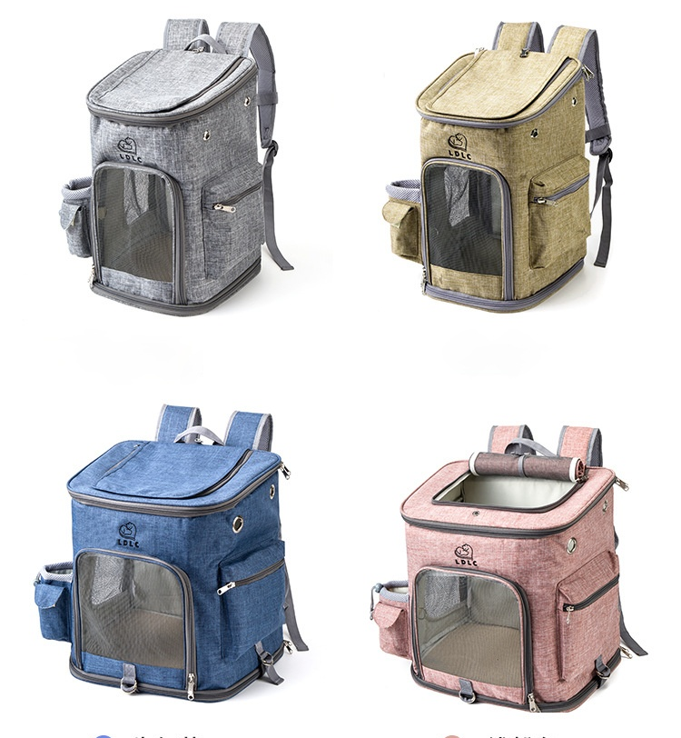 Larger Size L Outing Backpack Foldable Pet Bag Space Capsule Cat Bag-M