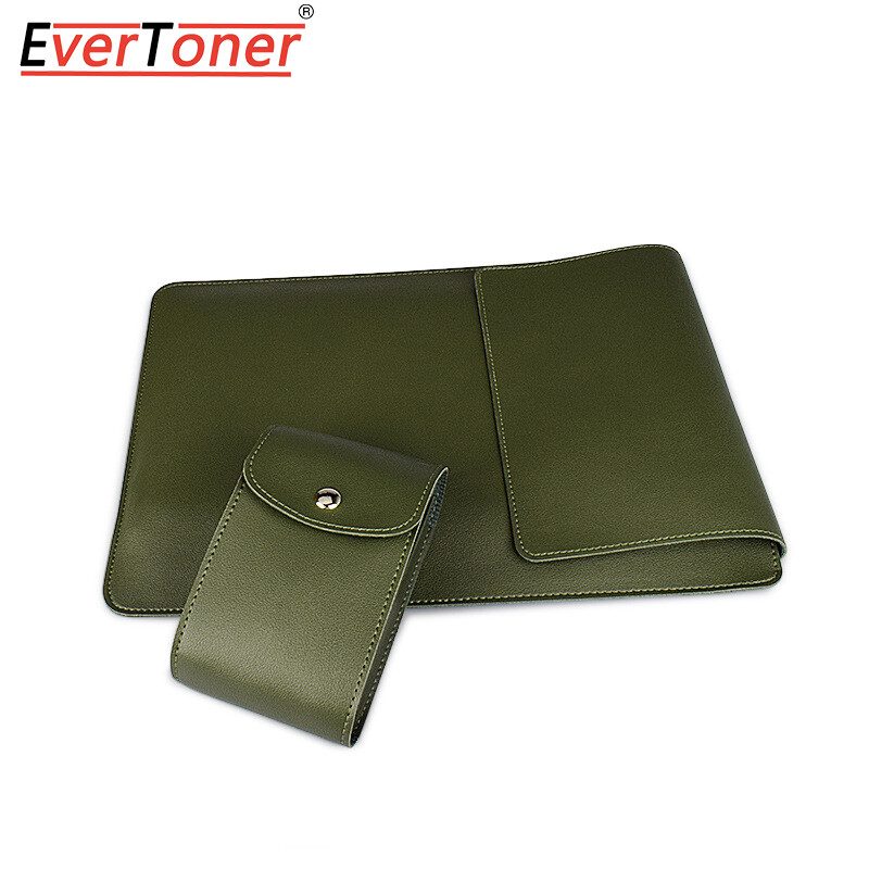 EverToner Stand Cover Soft PU Leather Laptop Sleeve For Macbook Air Pro 13.3 14.1 15.4 inch Laptop Bag Notebook Tablet Case For Xiaomi DELL