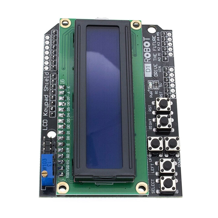 LCD 1602 Keypad Shield