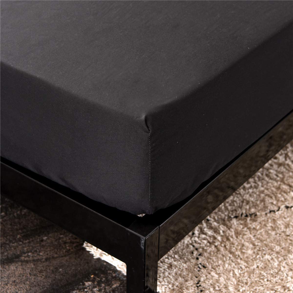Premium Quality Waterproof Mattress Protector Bed Cover Waterproof Bed Sheet / Mattress Protector Pad Fitted Sheet / Bed Linen 100% Waterproof Mattress Protector Bed Sheet Anti Mites Bed Cover For Mattress Topper Deep Pocket Polyester Bed Cover