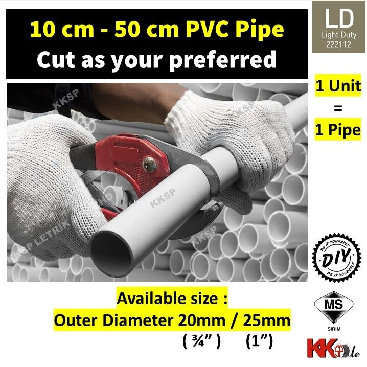 Pvc pipe deals cut to size