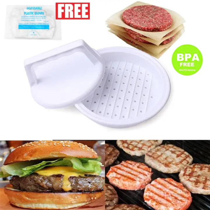 Peralatan Dapur Bentuk Bulat 1 Set Alat Aksesori Dapur Peralatan Dapur Bentuk Bulat Pembuat Burger Cetakan Daging Aksesoris Aksesoris B Lazada Indonesia