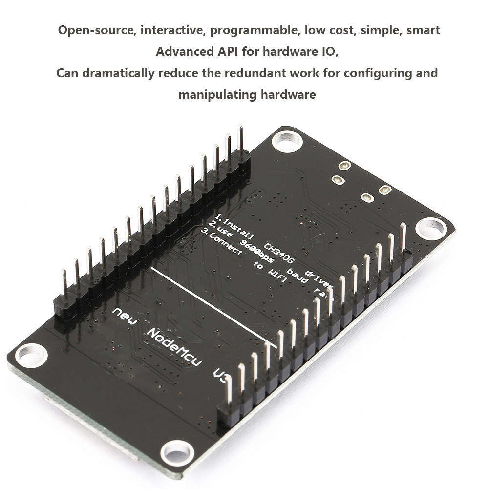NodeMcu Lua Wifi internet mọi thứ ban phát triển dựa trên mô-đun ESP8266 CH340G