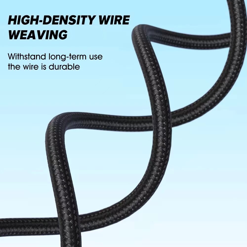 USB C to Phone Lightning Short Cable 25cm PD Quick Charge Data 20W Braided Tough Cable