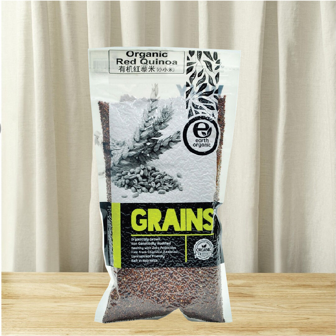 Earth Living Organic Red Quinoa 有机红藜麦 450g Lazada