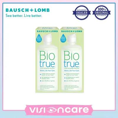 Bausch & Lomb Biotrue 300ml Twin Pack Multi-Purpose Solution (2 Boxes)