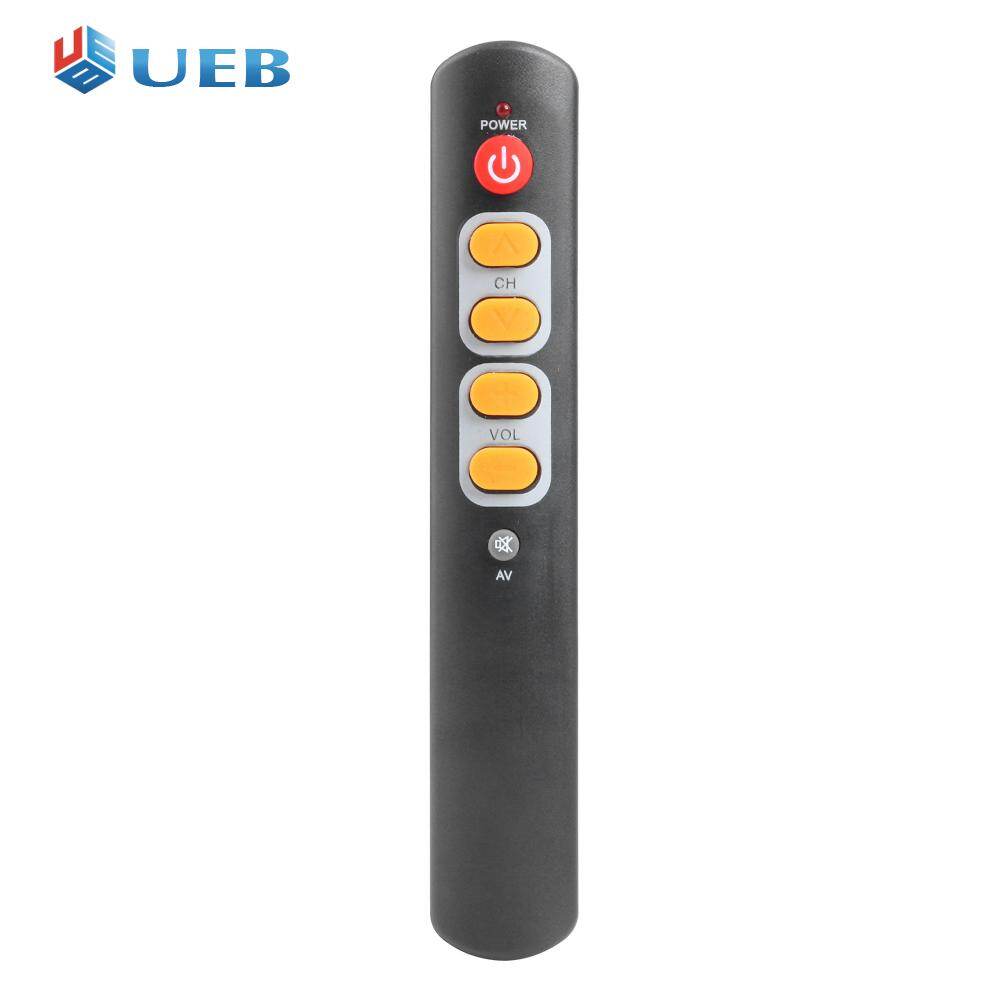 Universal 6 Big Yellow Button Learning Remote Control Copy IR Remote for TV STB Accessories