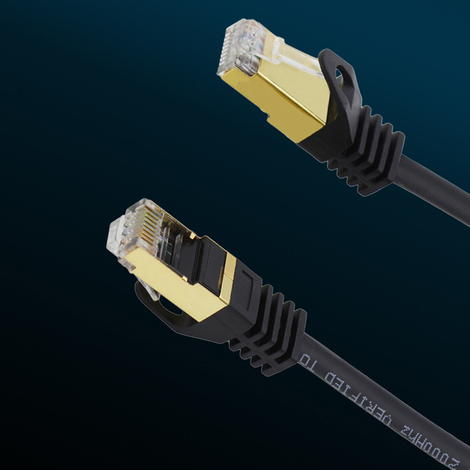 Dây Nhảy Mạng Cáp Nhảy Băng Thông Rộng Che Chắn Hai Lớp Cat7 Bằng Đồng Không Oxy Truyền Tín Hiệu Tốc Độ Cao Cho Văn Phòng Cáp Mạng Tuyệt Vời