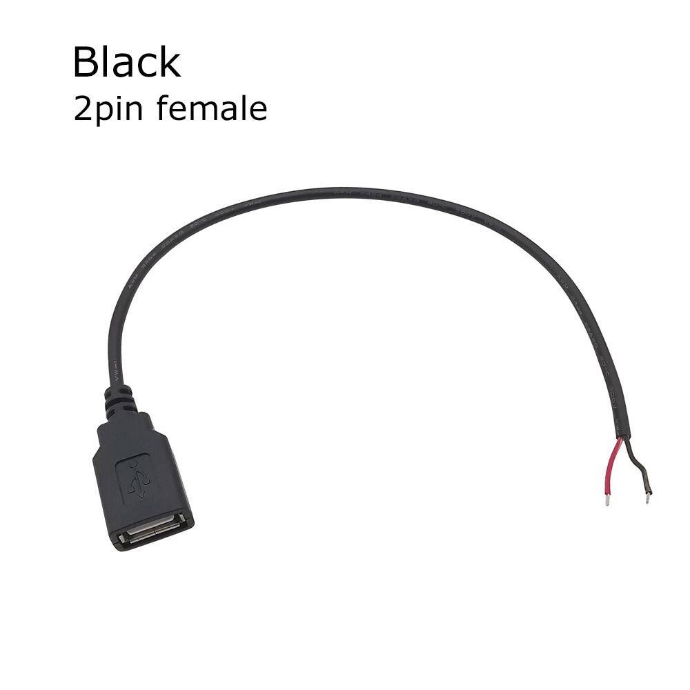 PDG 5pcs 30cm Loại A Đầu nối mở rộng Dây sạc Giắc cắm đực/Giắc cái Cáp USB Nguồn điện Truyền dữ liệu Dây sạc