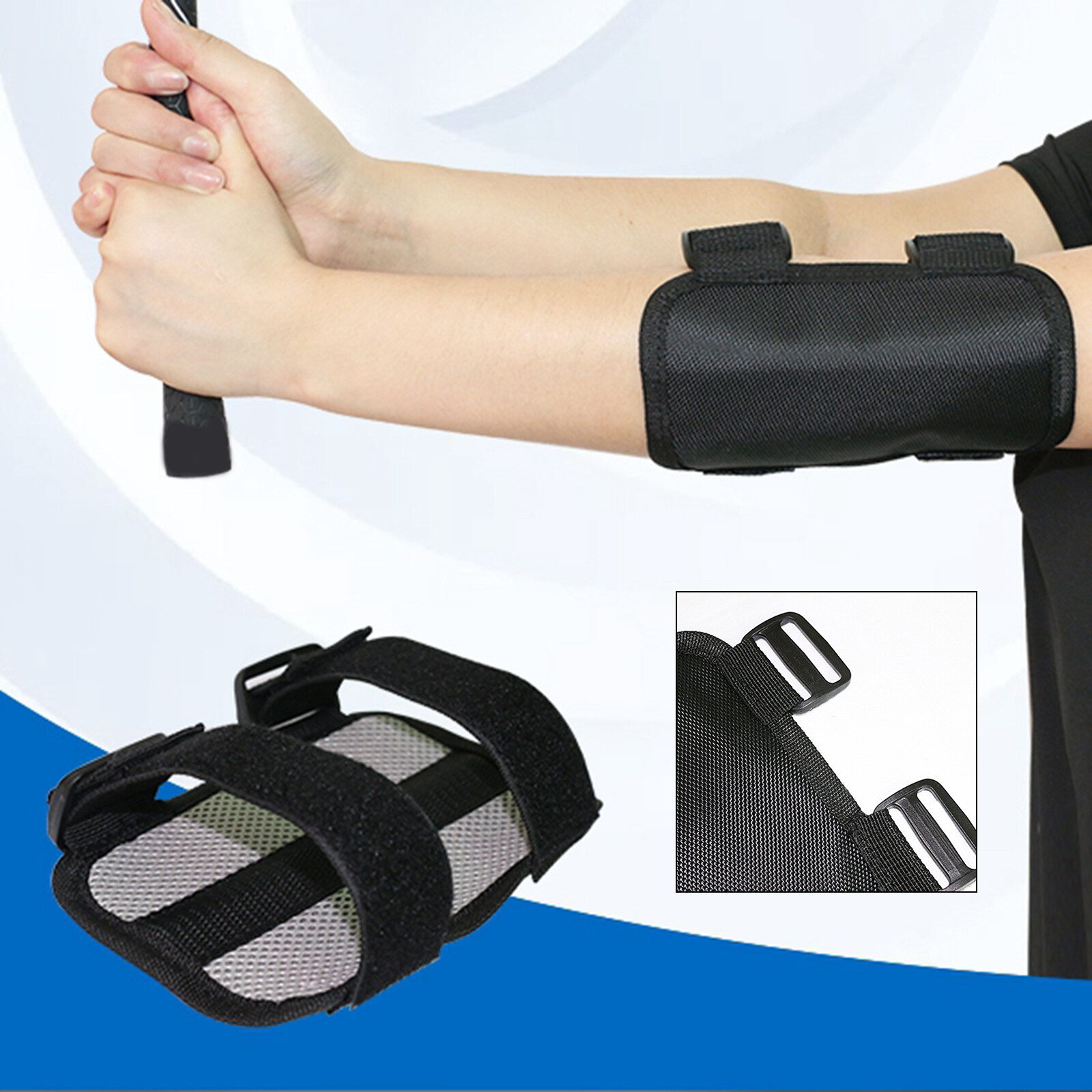 Blesiya Nẹp Điều Chỉnh Khuỷu Tay Chơi Golf Tập Luyện Thẳng, Hỗ Trợ