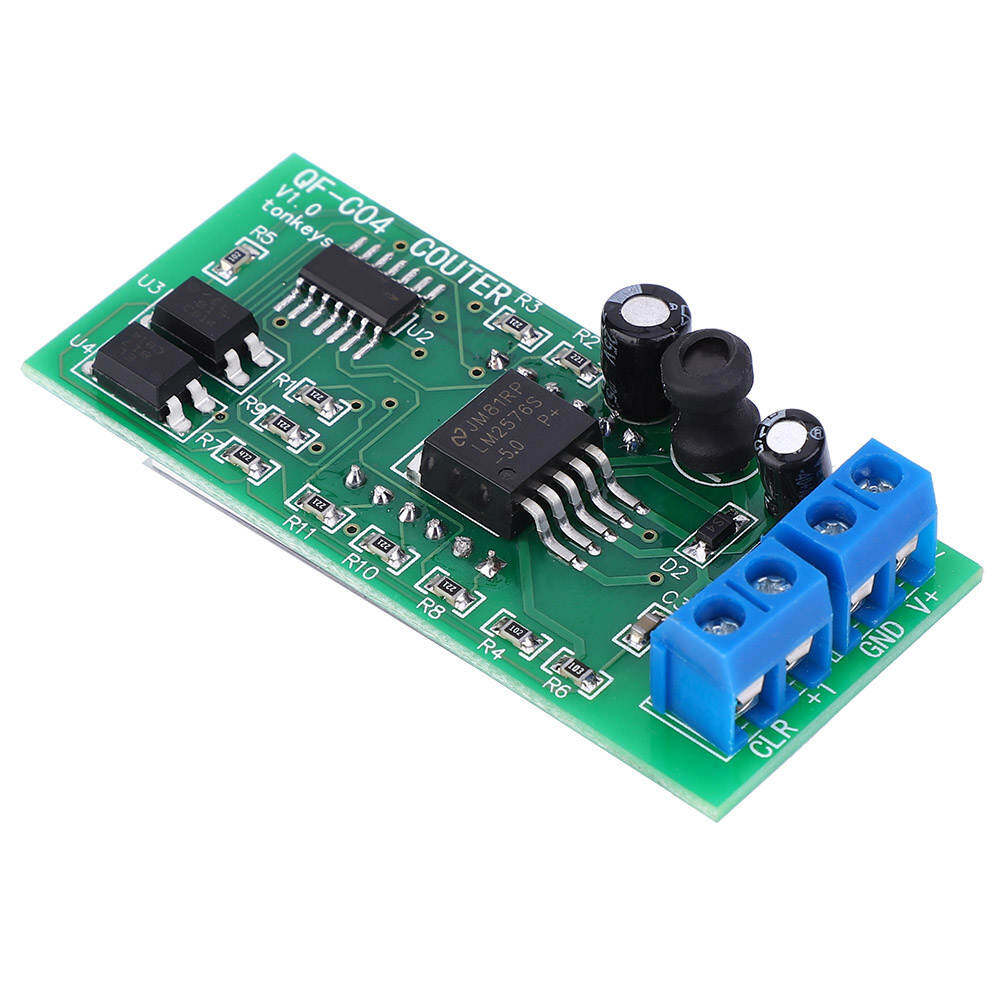 9999 Counter Module 4-Digit Digital Display + Memory Function QF-C04 DC4-40V