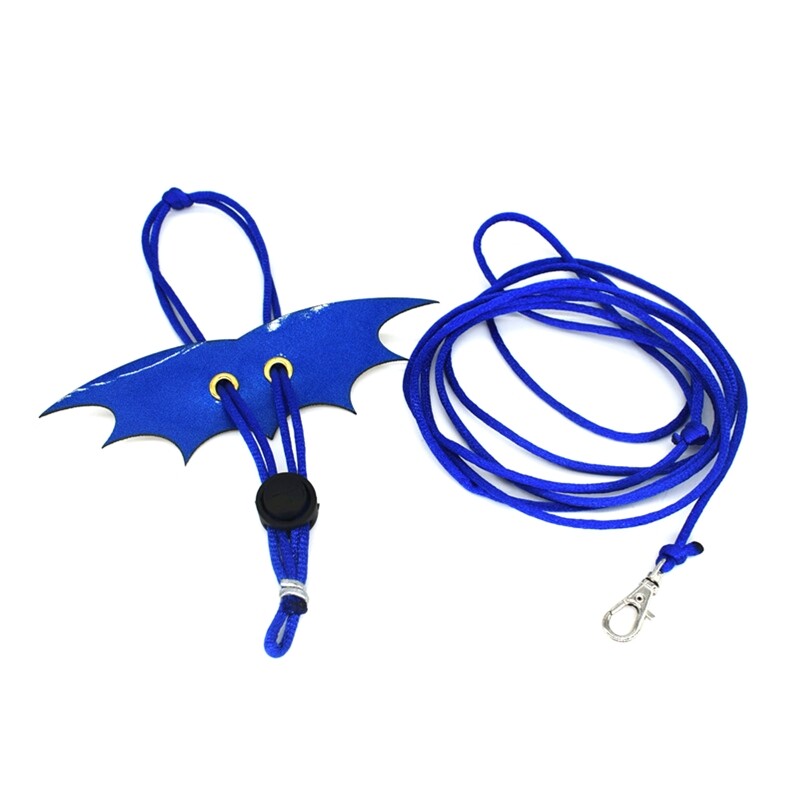 Bearded Dragon Harness and Leash Adjustable Lizard Leash Set with Wings for Small Reptiles Junior Squirrels Hamsters