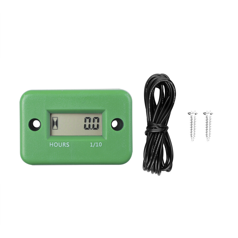 LCD không thấm nước kỹ thuật số Đồng hồ đo vòng tua máy truy cập cho ATV Xe máy cụ