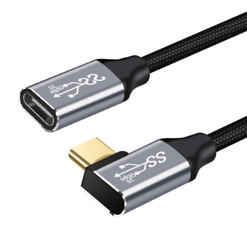 USB C 3.1 Extension Cable,USB-C 3.1 Gen2 Type C Male to Female Fast Charge Extender Compatible with Dell XPS MS Surface