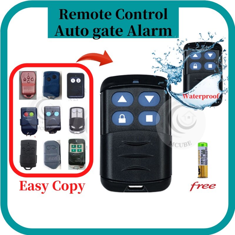 Clone Type D.I.Y Remote Autogate Alarm Remote Pagar 自动门遥控器 330Mhz