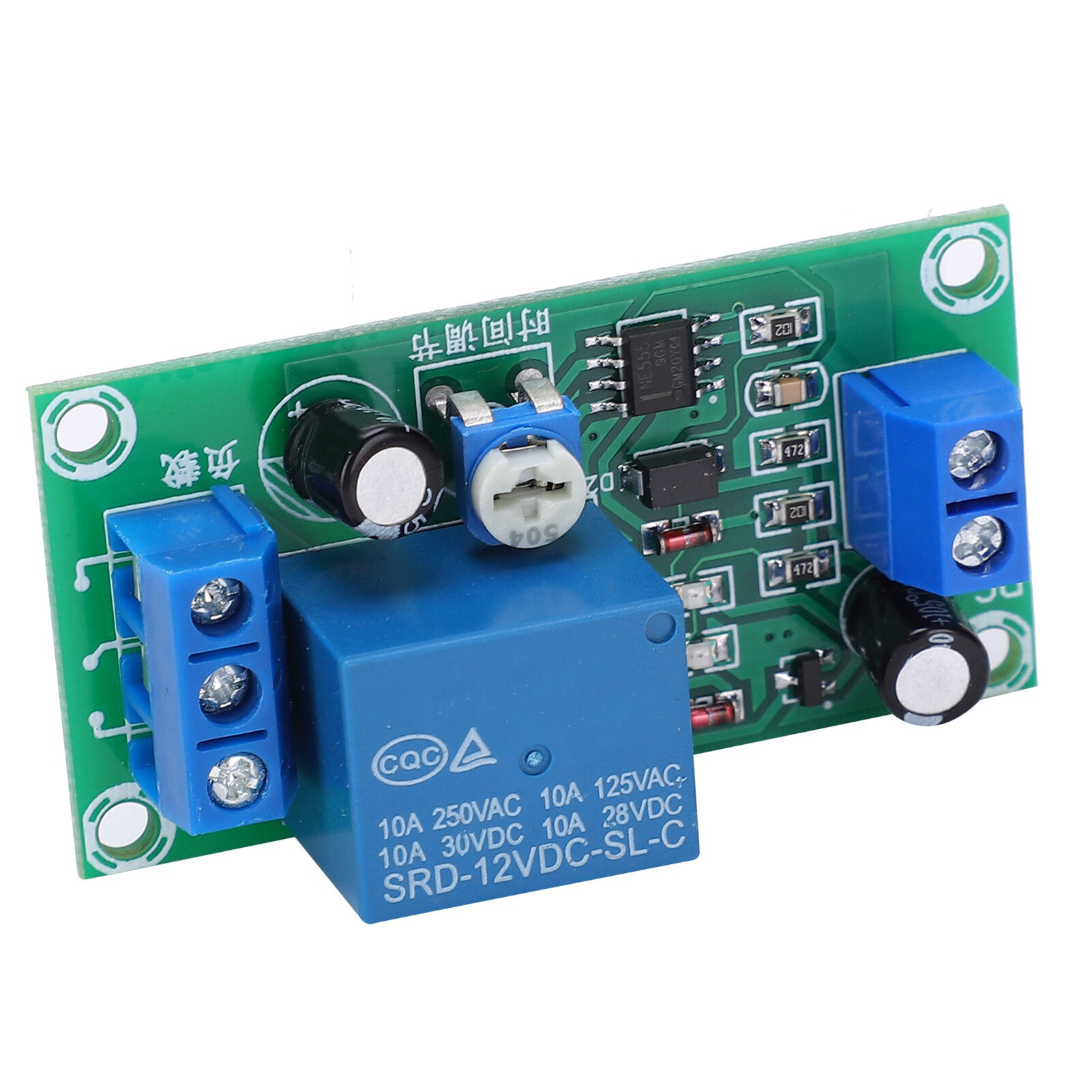Time Delay Relay Module New Delay Relay Module Disconnect Circuit Board 12V for Automotive Electronics