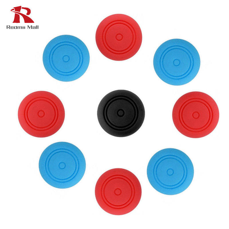 6 Pcs Silicone Thumbstick Thumb Stick Grip Caps Cover for Nintend Switch Joy-Con Controller