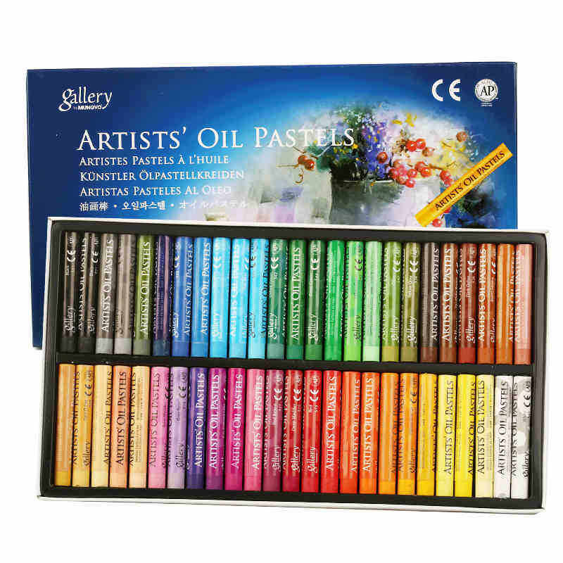 Mungyo Gallery 12/24/36/48/50 Colors Artists Soft Oil Pastels medium oil painting stick Set Art Painting Crayon