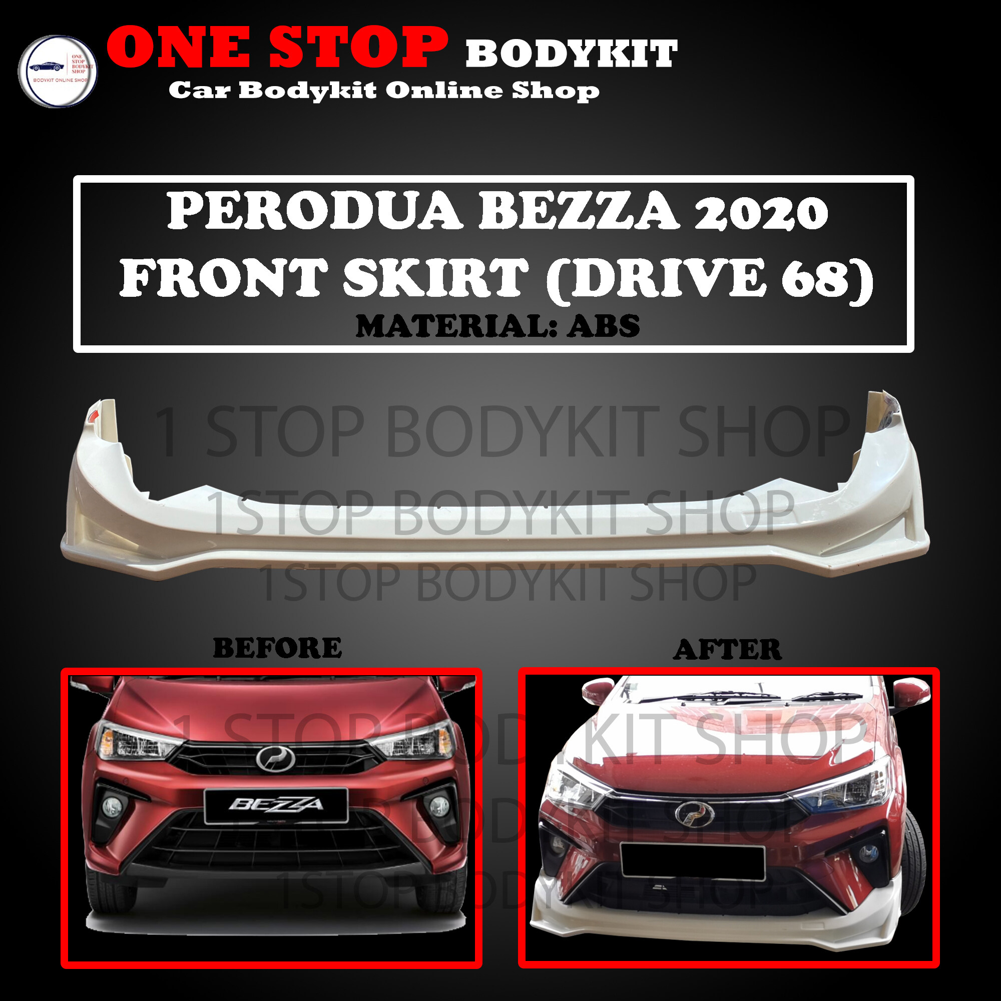 Perodua bezza deals full body kit