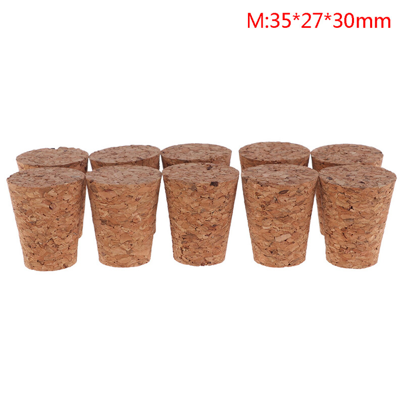 Orange Sunshine 10pcs Wine Glass Bottle Stopper Kettle Pudding Container Cork Cap Burette
