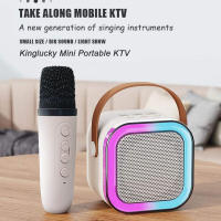 ใหม่ K12ลำโพงบลูทูธ ลำโพงบลูทูธ Blutooth Speaker โทรโข่ง ไมโครโฟนคู่ แบบพกพา ลำโพงร้องคาราโอเกะ USB TF AUX ลำโพงบลูทูธแบบพกพา