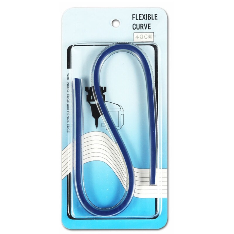 Plastic Flexible Curve Ruler Bendable Ruler Fit for Tailor Sewing and Engineering Drawing Accurate Bendable Ruler