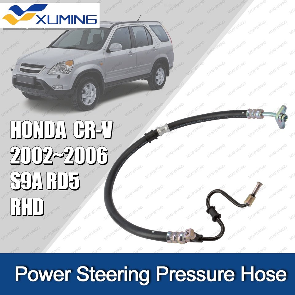 Steering System Replacement OCPTY Power Steering Pressure Hose For 2007-2011 Honda CR-V - Complete Assembly Replacement Power Steering Pressure Assembly Steering System Replacement OCPTY Power Steering Pressure Hose For 2007-2011 Honda CR-V - Complete Assembly Replacement Power Steering Pressure Assembly