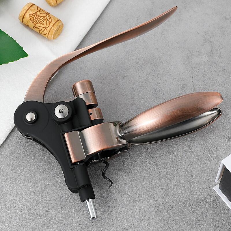 Alloy Rabbit Wine Opener Tool Cork Bottle Tire Corkscrew