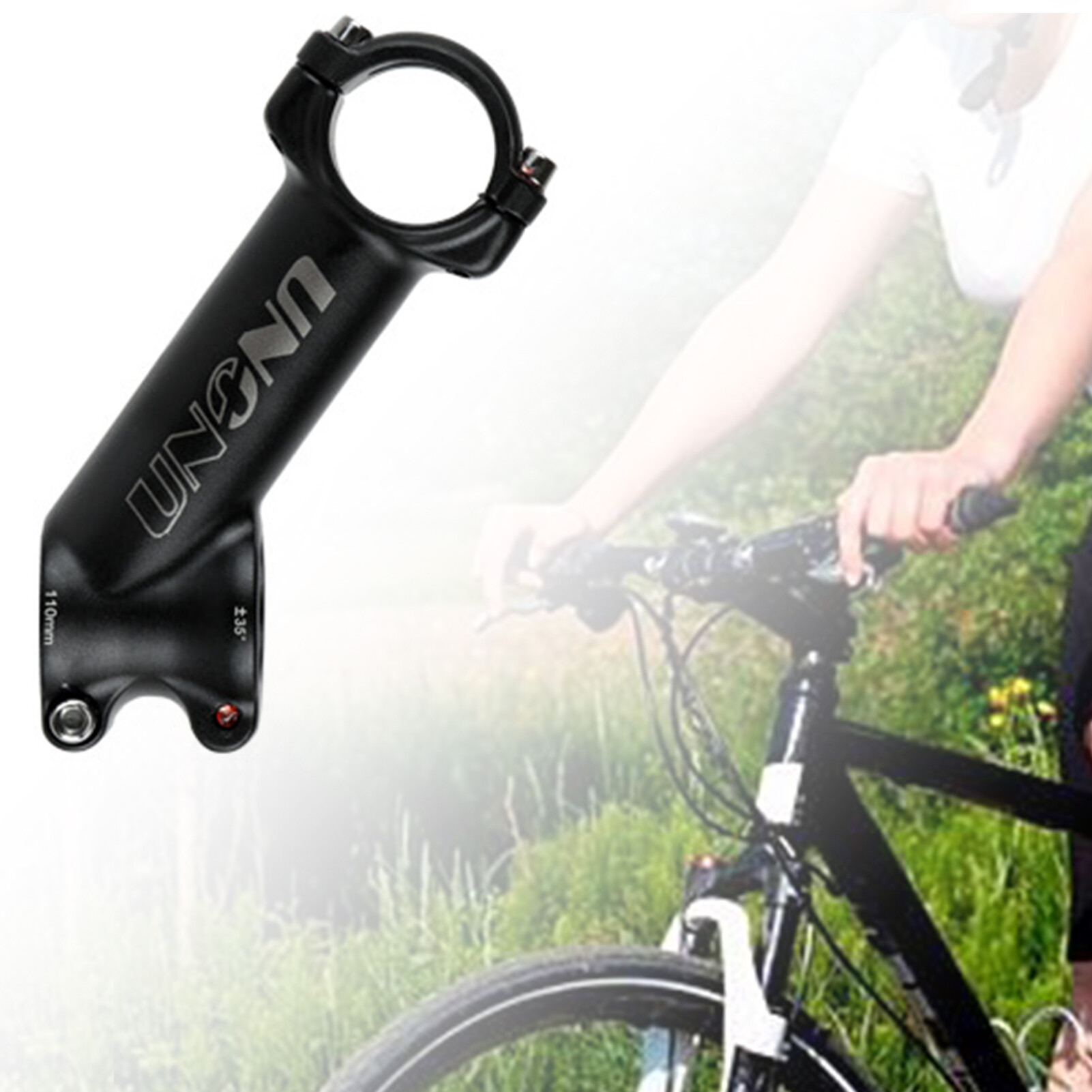 Guyouzi® UNO 35 Degrees 70/90/110mm Bicycle Handle Bar Stem for Cycling
