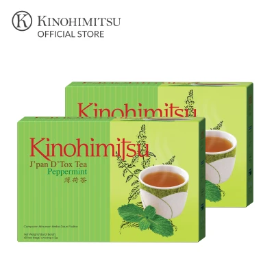 Kinohimitsu Dtox Tea Peppermint 60s + 60s *Detox*