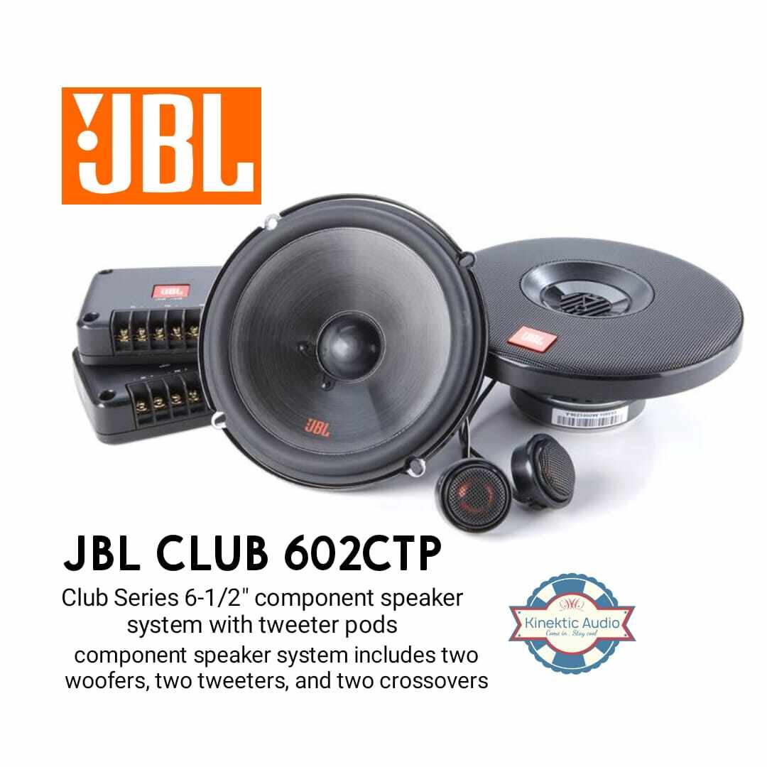 JBL Club 602CTP Club Series 61/2" component speaker system with