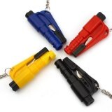 1Pc Mini Car Safety Hammer Life-saving Escape Hammer Window Emperorship Keychain Car Window Broken Emergency Glass Breaker