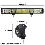 10-30 V 288 W Trị Liên Tiếp Làm Việc Thanh Ánh Sáng Đèn Pha Đèn Combo 20 Inch Lái Xe Offroad ĐÈN LED Làm Đèn Xe Hơi Cho Xe Jeep Thuyền IP67